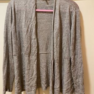 Eileen Fisher women’s opened front cardigan. Size L